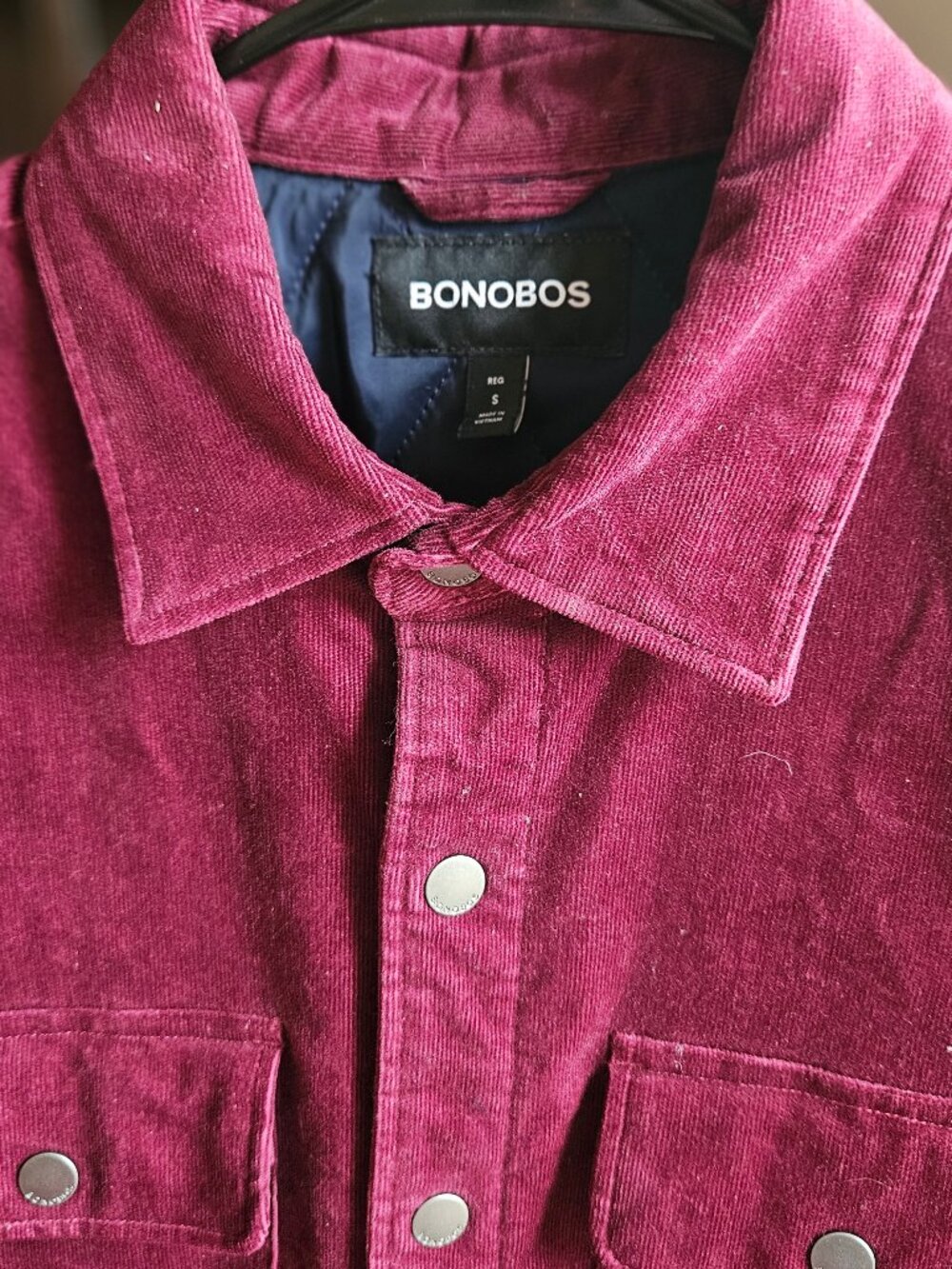 Bonobos Cord Quilted Jacket